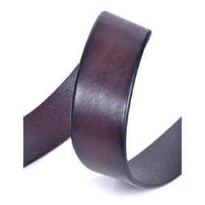 Miguel Bellido Leather Belt – Maroon 4691